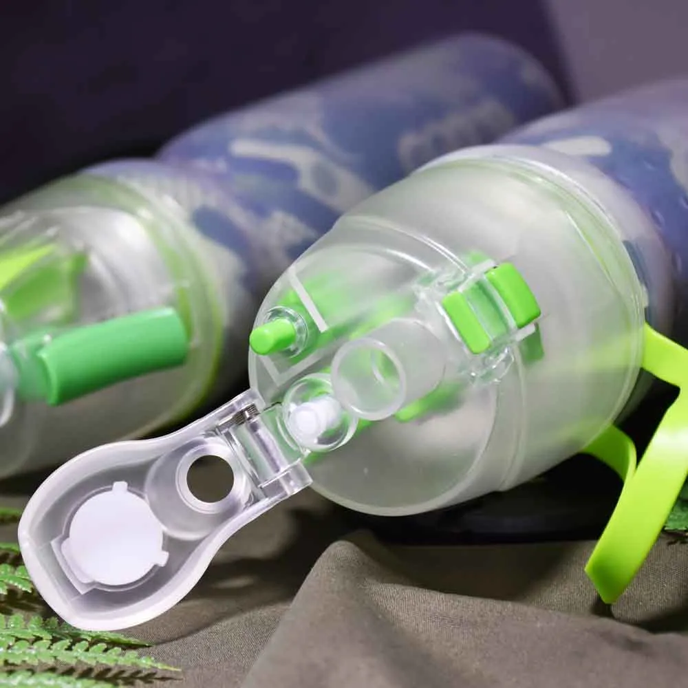 【新蓋設計】有蓋保凍噴霧安全鎖水樽 New Mist Cool Bottle 16oz