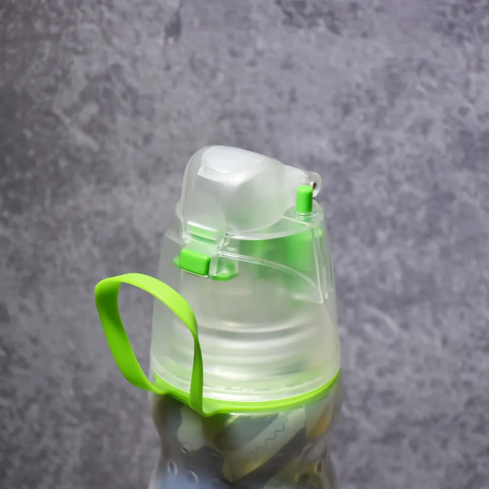 【新蓋設計】有蓋保凍噴霧安全鎖水樽 New Mist Cool Bottle 16oz