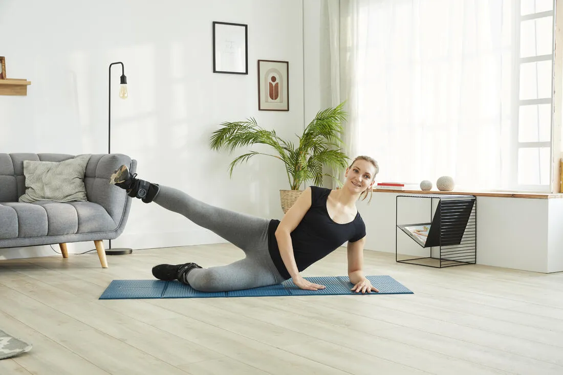 2 kg Wrist / Ankle Weights Twin-Pack - Grey