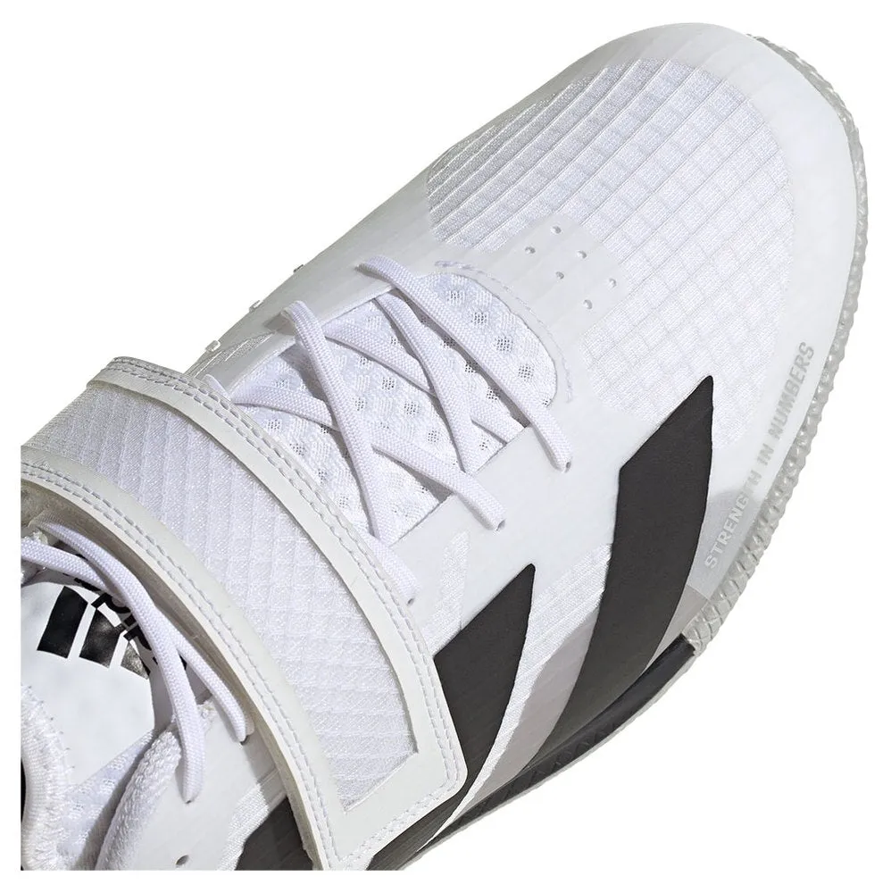 Adidas Adipower 3 Unisex Weightlifting Shoes - Chalk White/Core Black/Grey Two