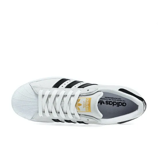 Adidas Skateboarding Superstar ADV Footwear White/Core Black/Metalic Gold Shoes