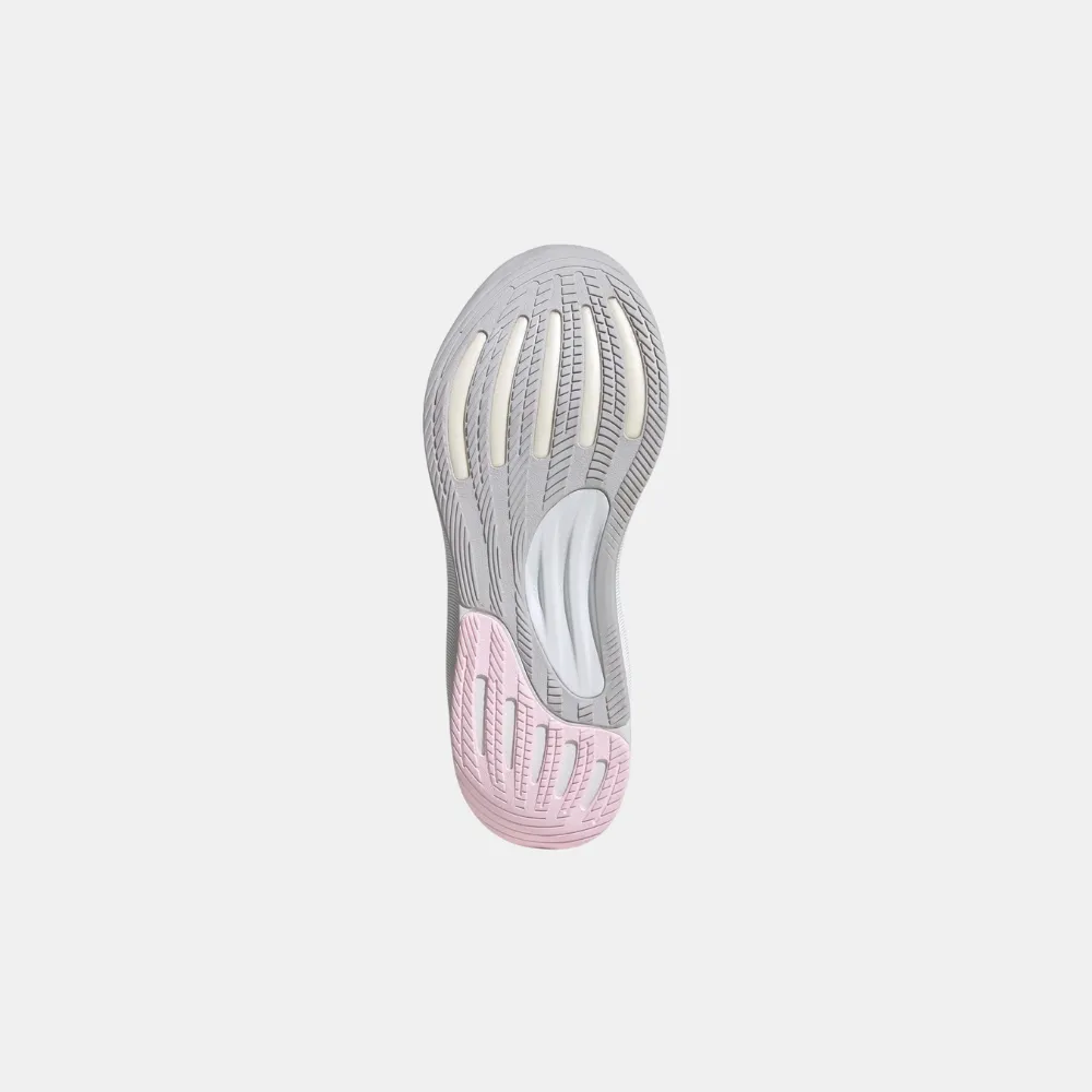 Adidas Womens Supernova Stride - Halo Silver/Cloud White/Clear Pink