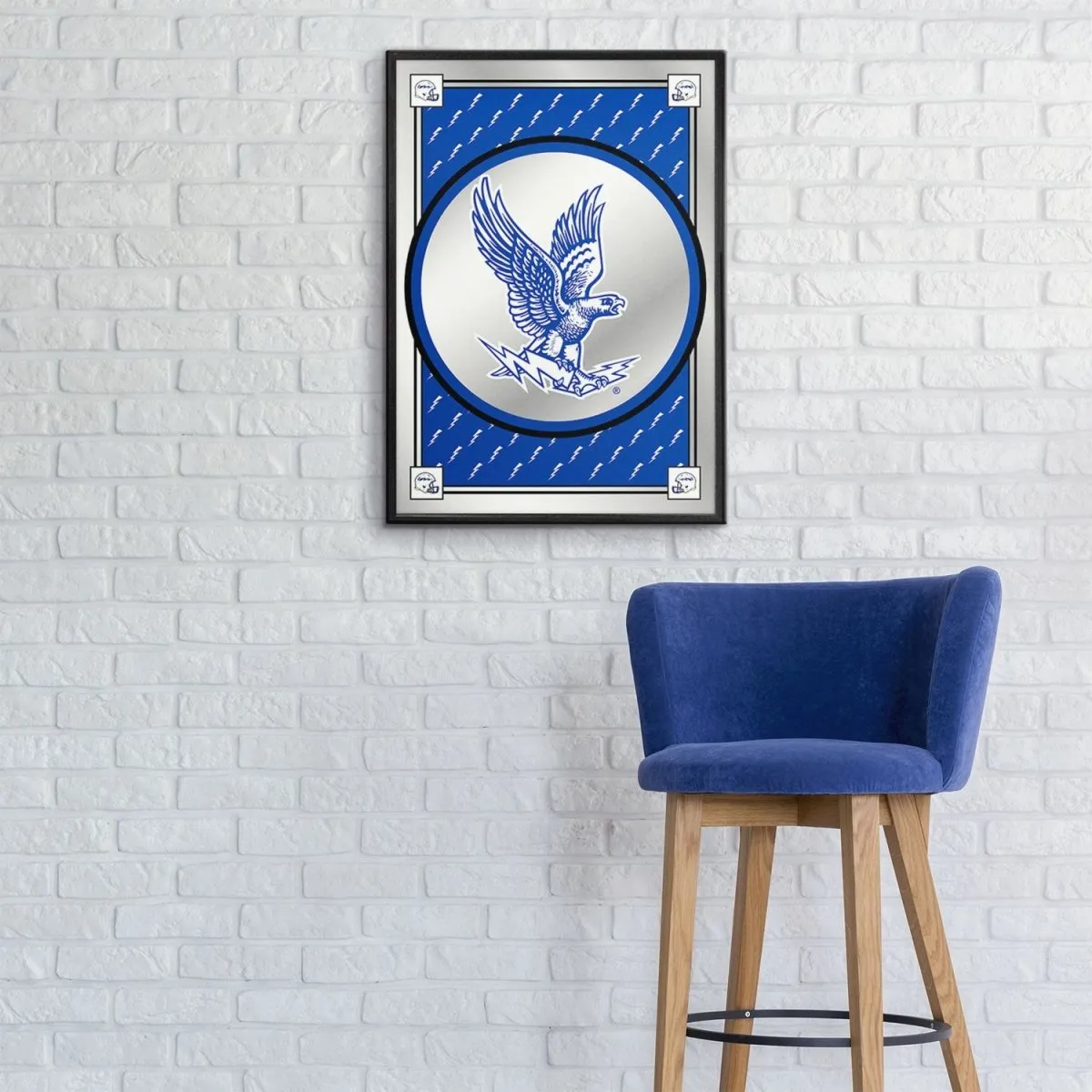 Air Force Falcons: Team Spirit, Falcon - Framed Mirrored Wall Sign
