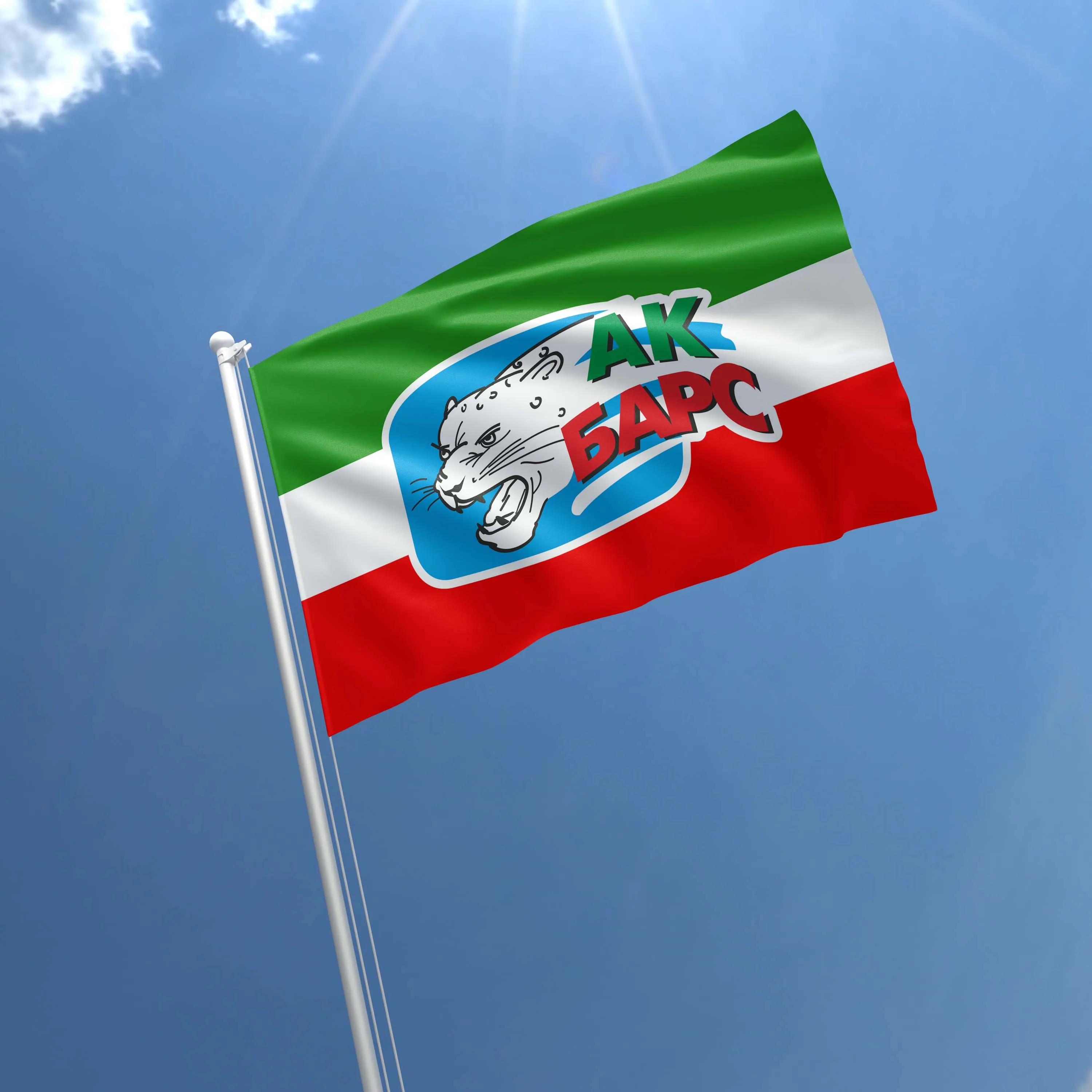Ak Bars Kazan Ice Hockey KHL Flag Banner