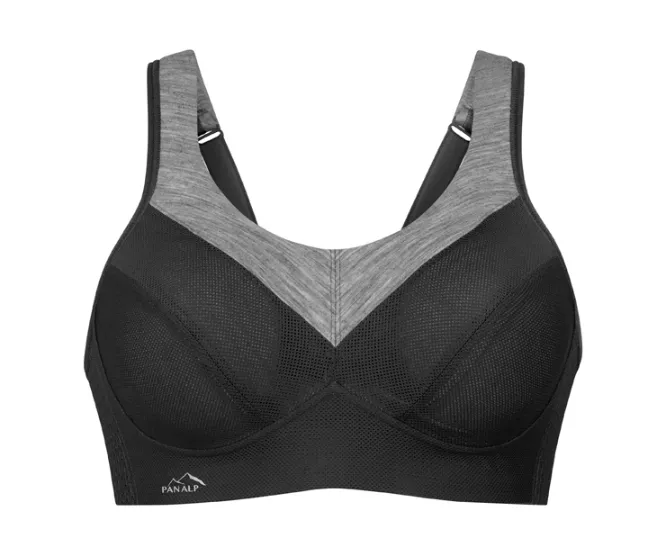 Anita PanAlp Wool Sports Bra 5555 - Anthracite/Melange