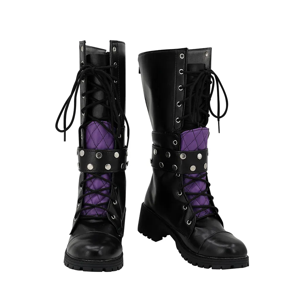Apex WRAITH Cosplay Black Shoes Boots Halloween Costumes