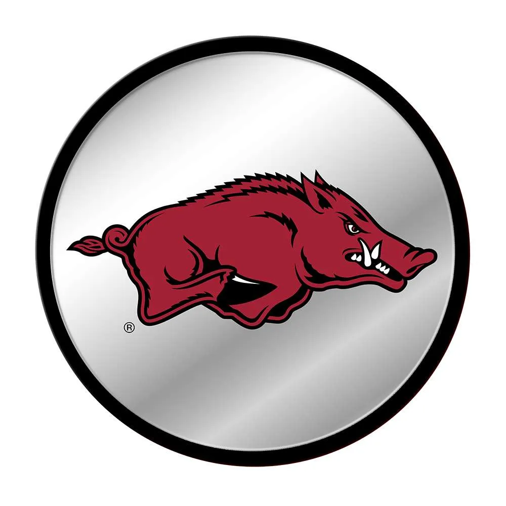 Arkansas Razorbacks: Mascot - Modern Disc Mirrored Wall Sign