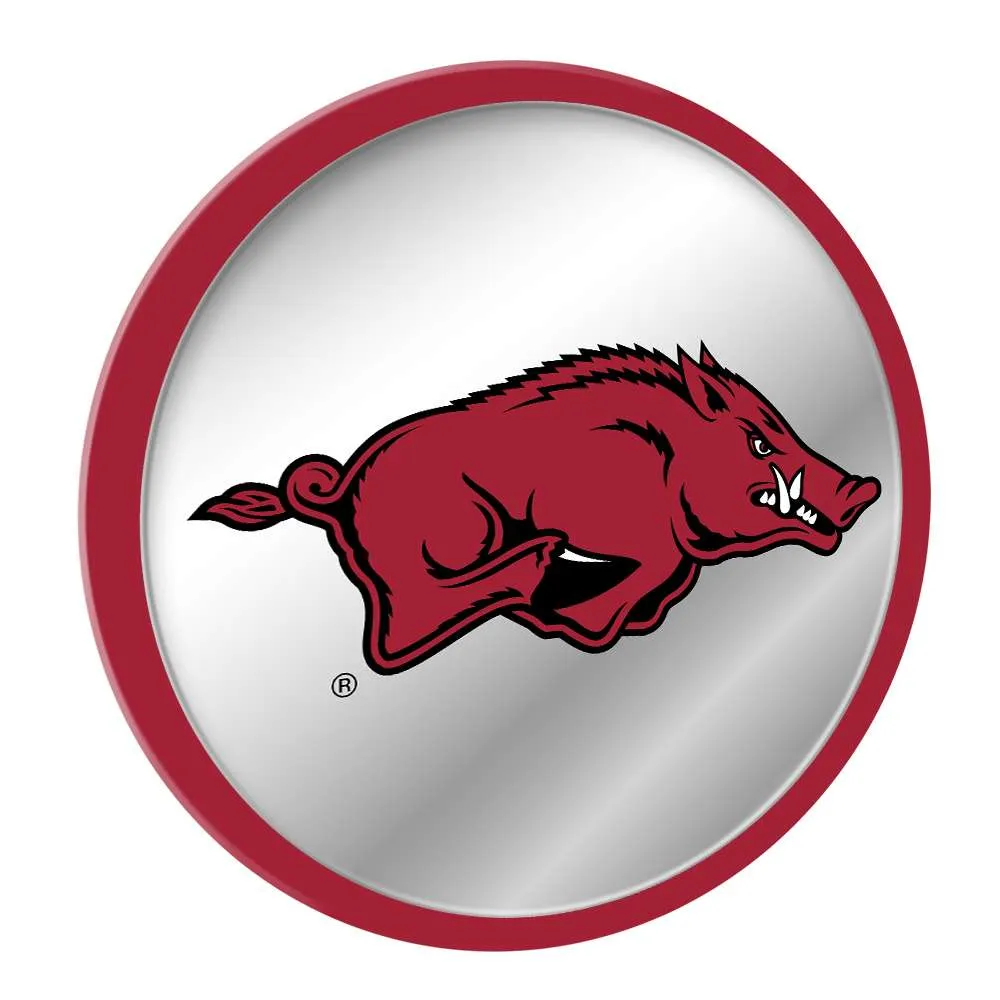Arkansas Razorbacks: Mascot - Modern Disc Mirrored Wall Sign