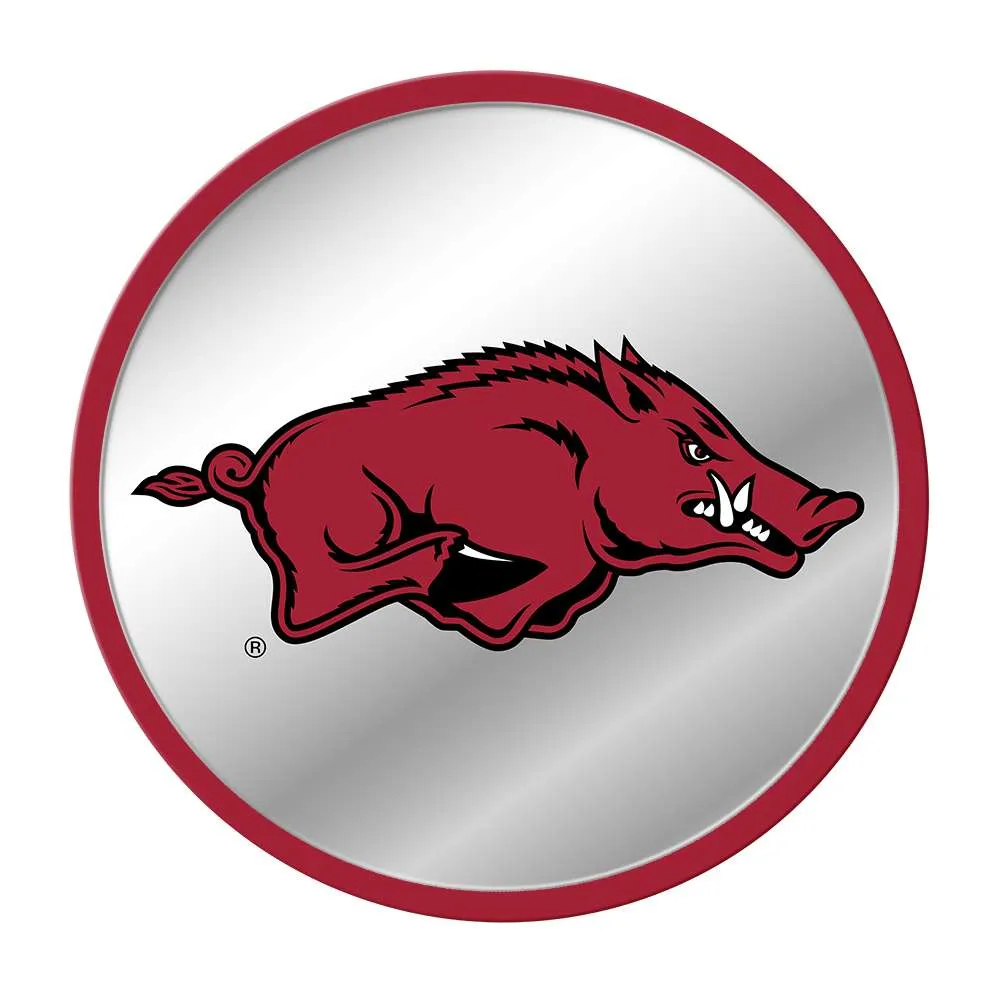 Arkansas Razorbacks: Mascot - Modern Disc Mirrored Wall Sign