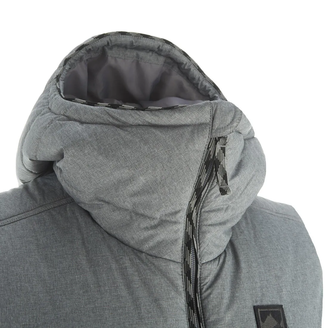 Arpenaz 600 mens brown trekking Gilet (sleeveless jacket)