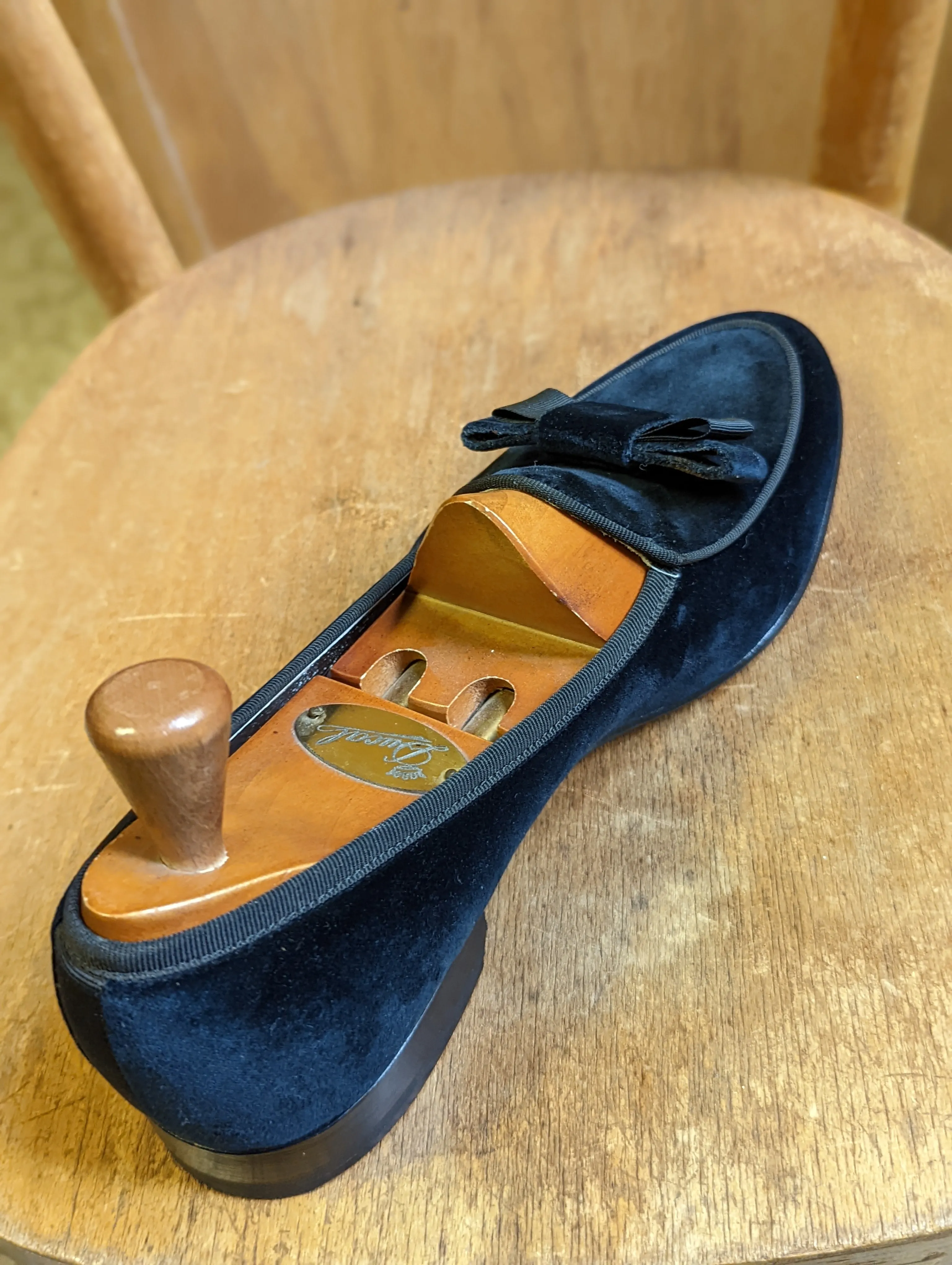 Ascot Marsala - Navy Blue