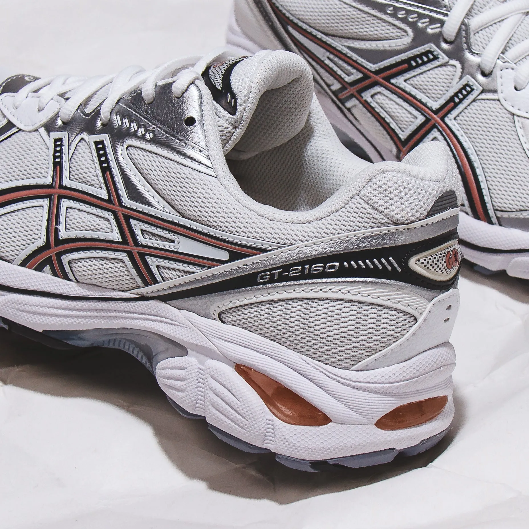 Asics Men GT-2160 White Rose Rouge 1203A320-103