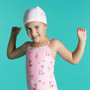 Baby Bathing Cap Gazelle Mesh Print