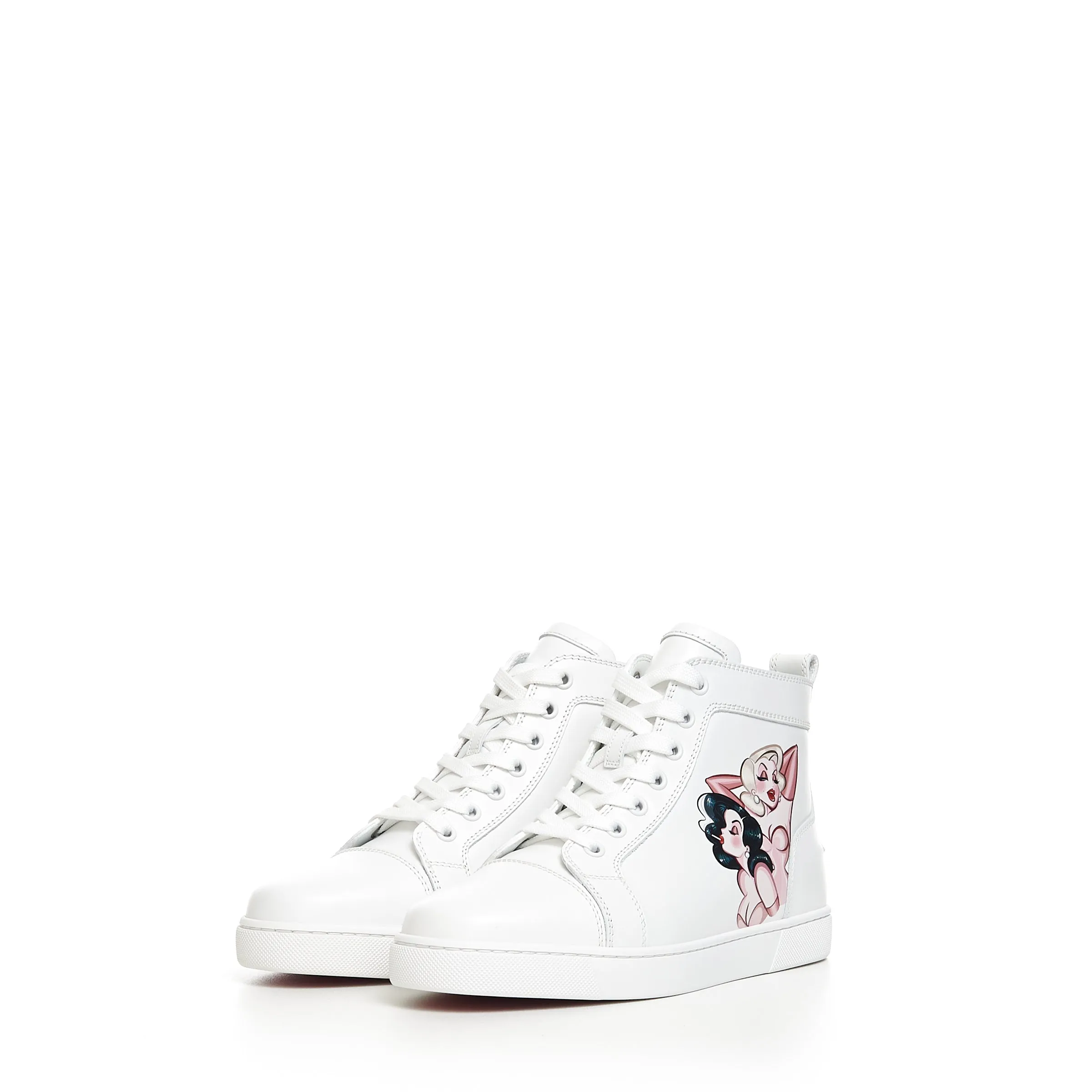 Bianco Loupin Up Donna Flat
