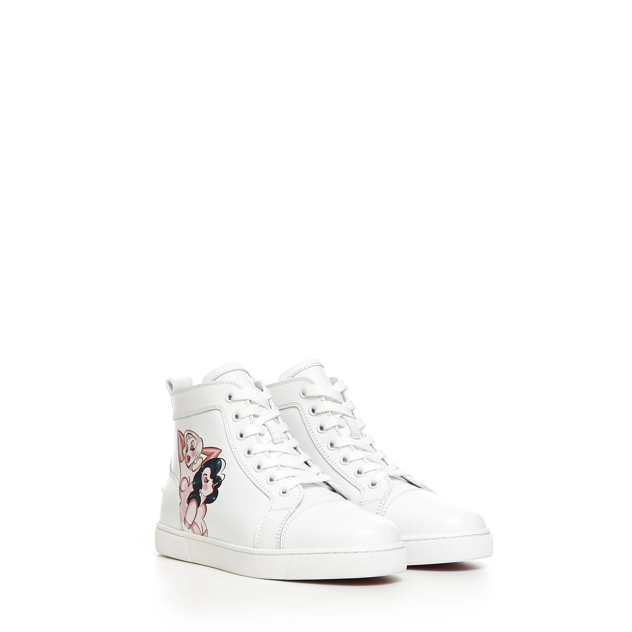 Bianco Loupin Up Donna Flat