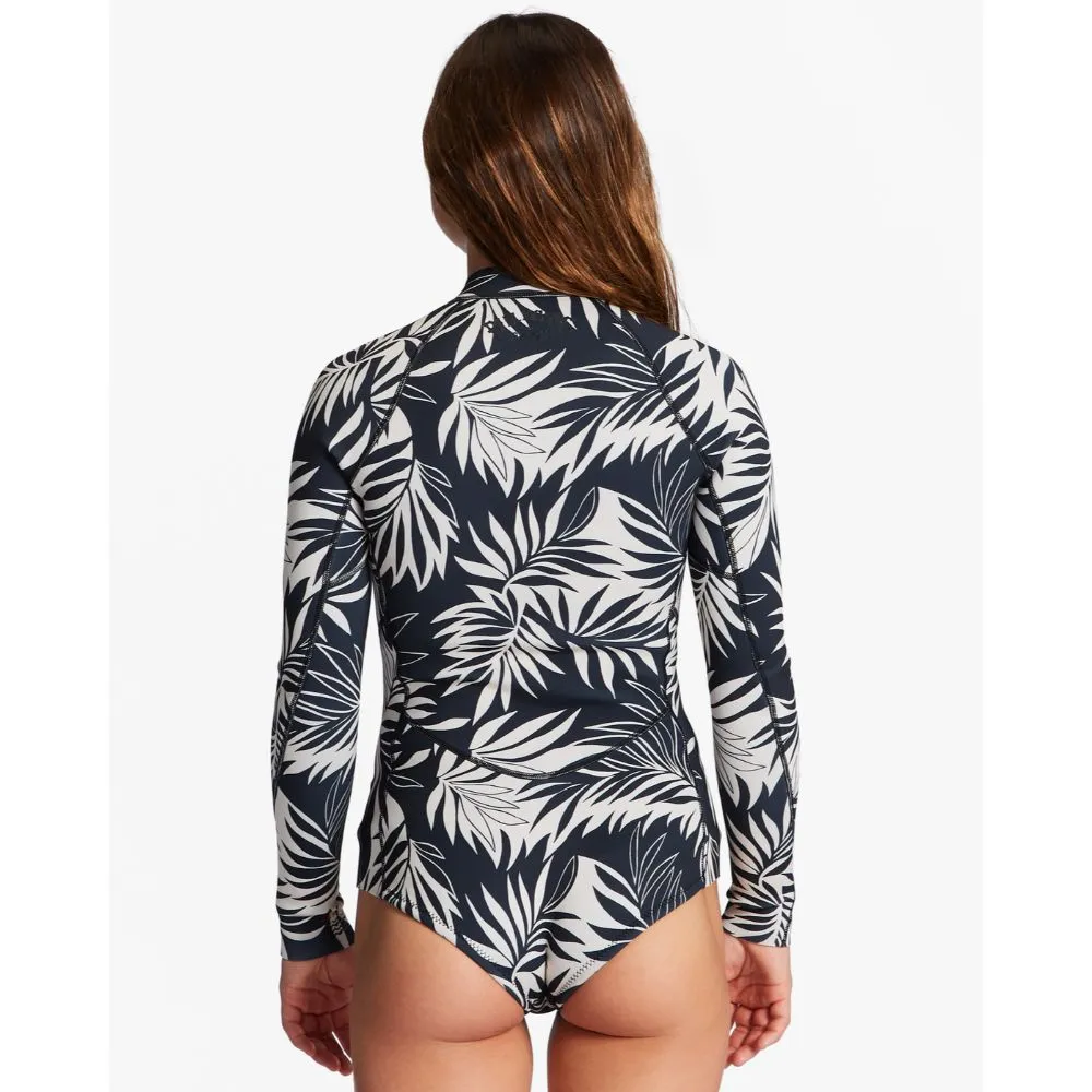 BILLABONG WMS SALTY DAYZ 2MM FRONT ZIP IN PARADISE