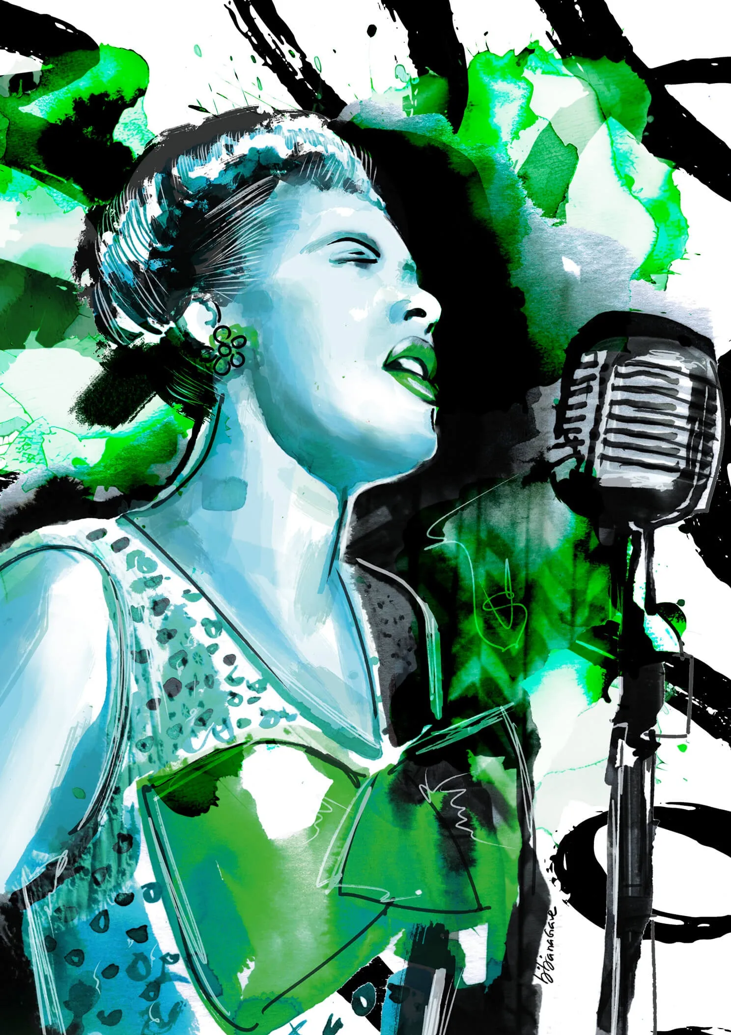 Billie Holiday shirt