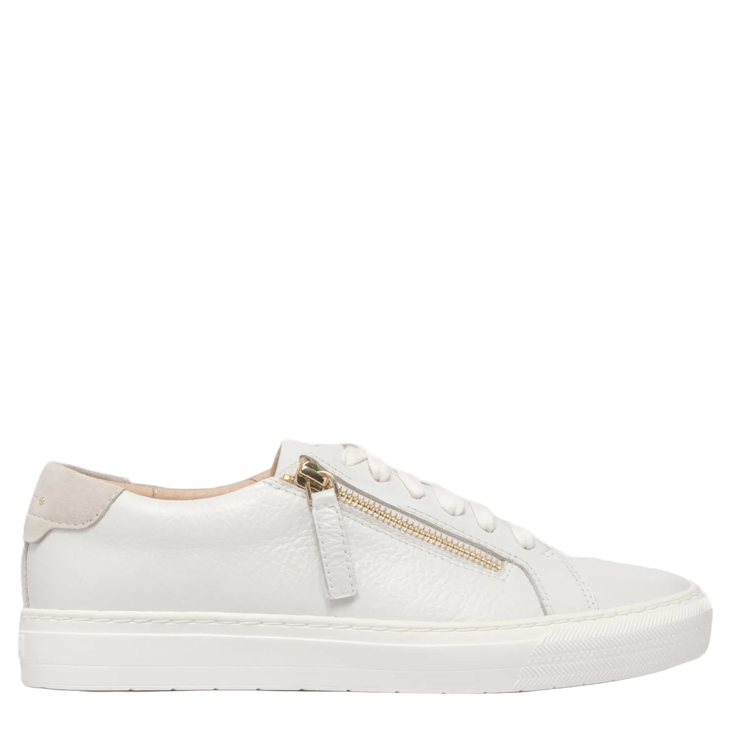 BILLIE - WHITE TUMBLED LEATHER