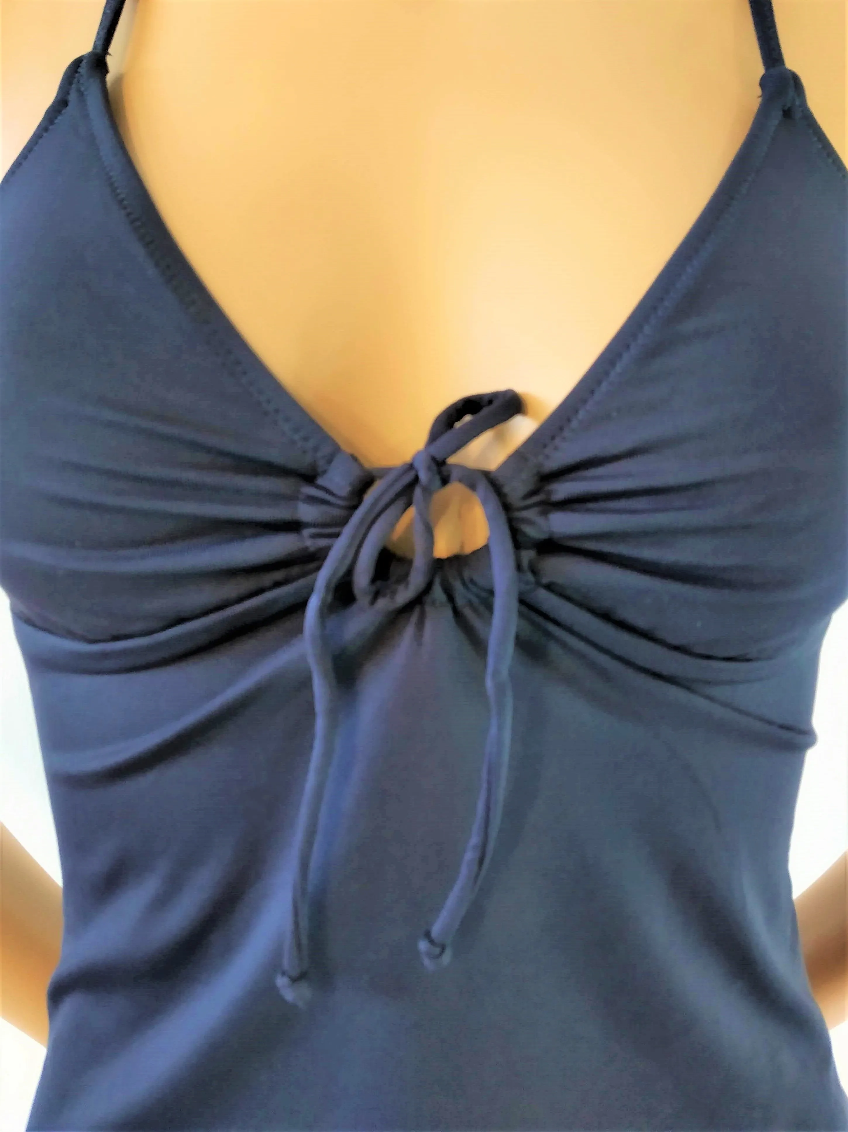 Black Tankini Top