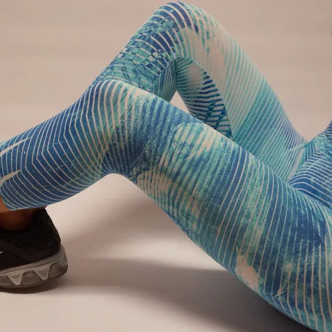 Blue leaf Leggings