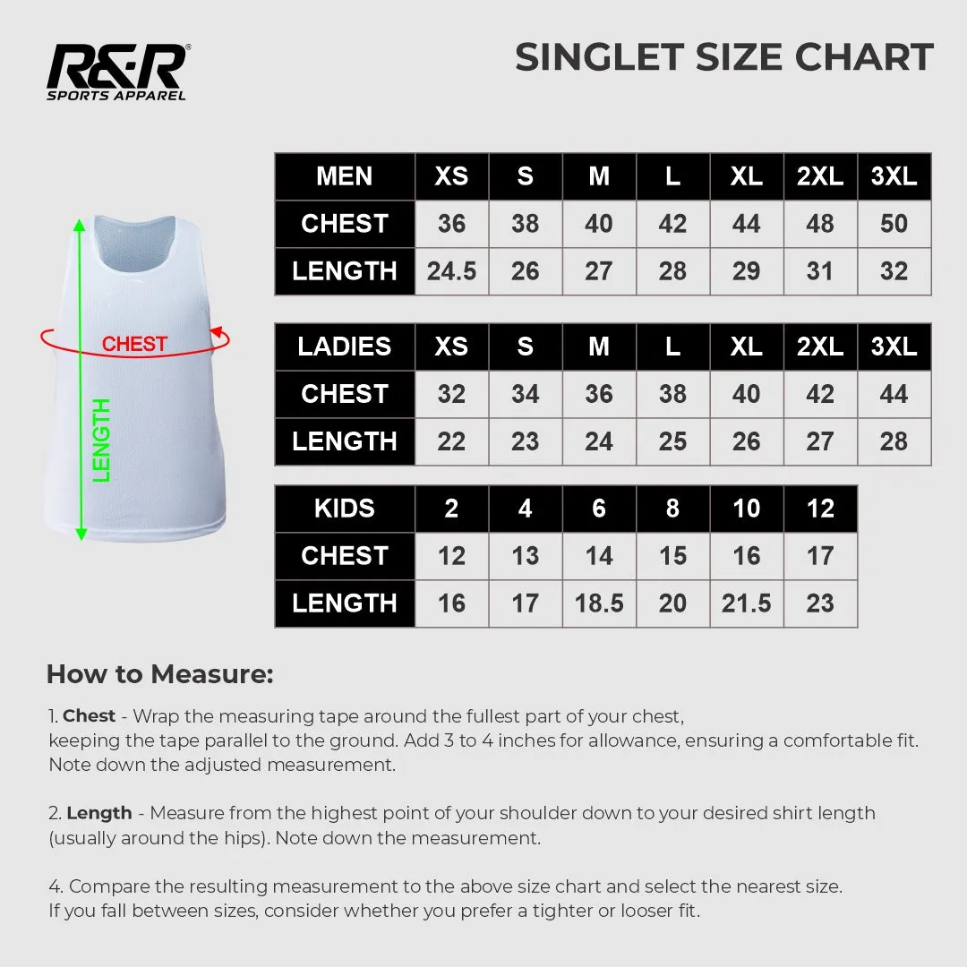 Blushwave Neon Running Singlet