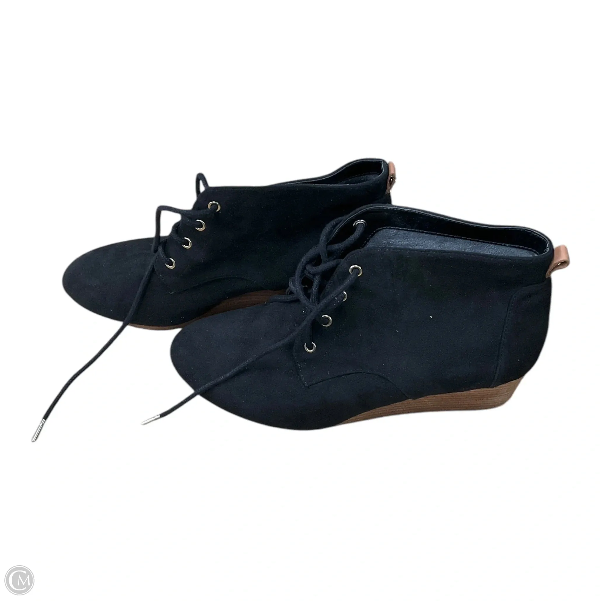 Boots Ankle Heels By Dr Scholls In Black, Size: 10