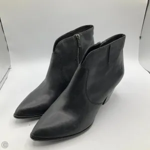 Boots Ankle Heels By Frye In Black, Size: 11