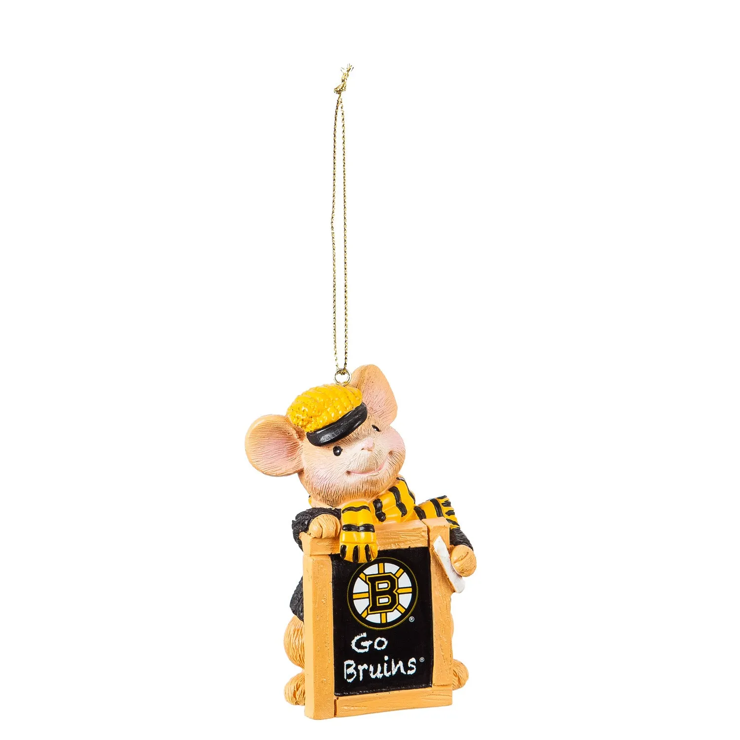 Boston Bruins, Holiday Mouse Ornament,3ot4351mou