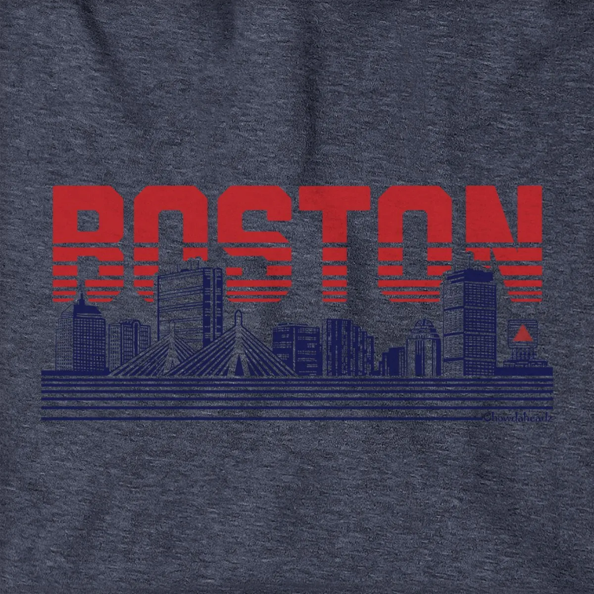 Boston Lined Cityscape Hoodie