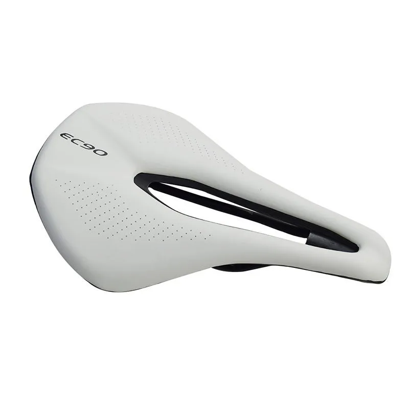 Breathable Bicycle Seat Saddle MTB Ergonomic Groove Bike Saddle EV Soft Cushion 240*143mm Training Type Road Bike Racing Saddle