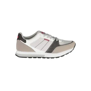 Brown Polyester Men Sneaker