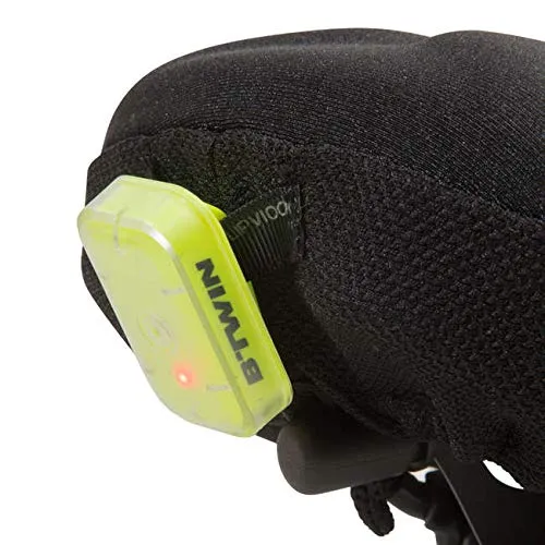 Btwin 500 Saddle Cover Memoryfoam - Size L - Black