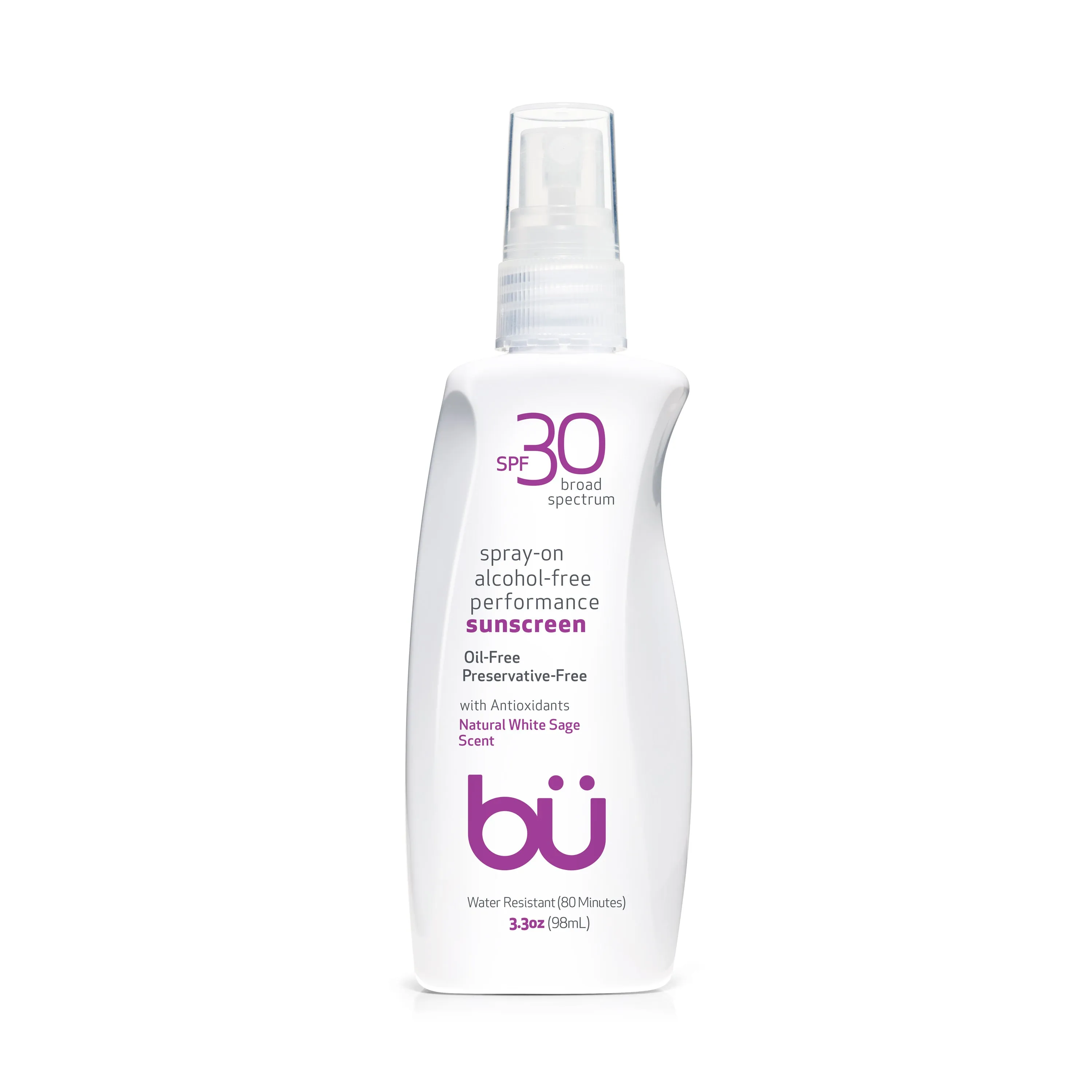 Bu SPF 30 Ultrafine WOWmist Sunscreen - White Sage