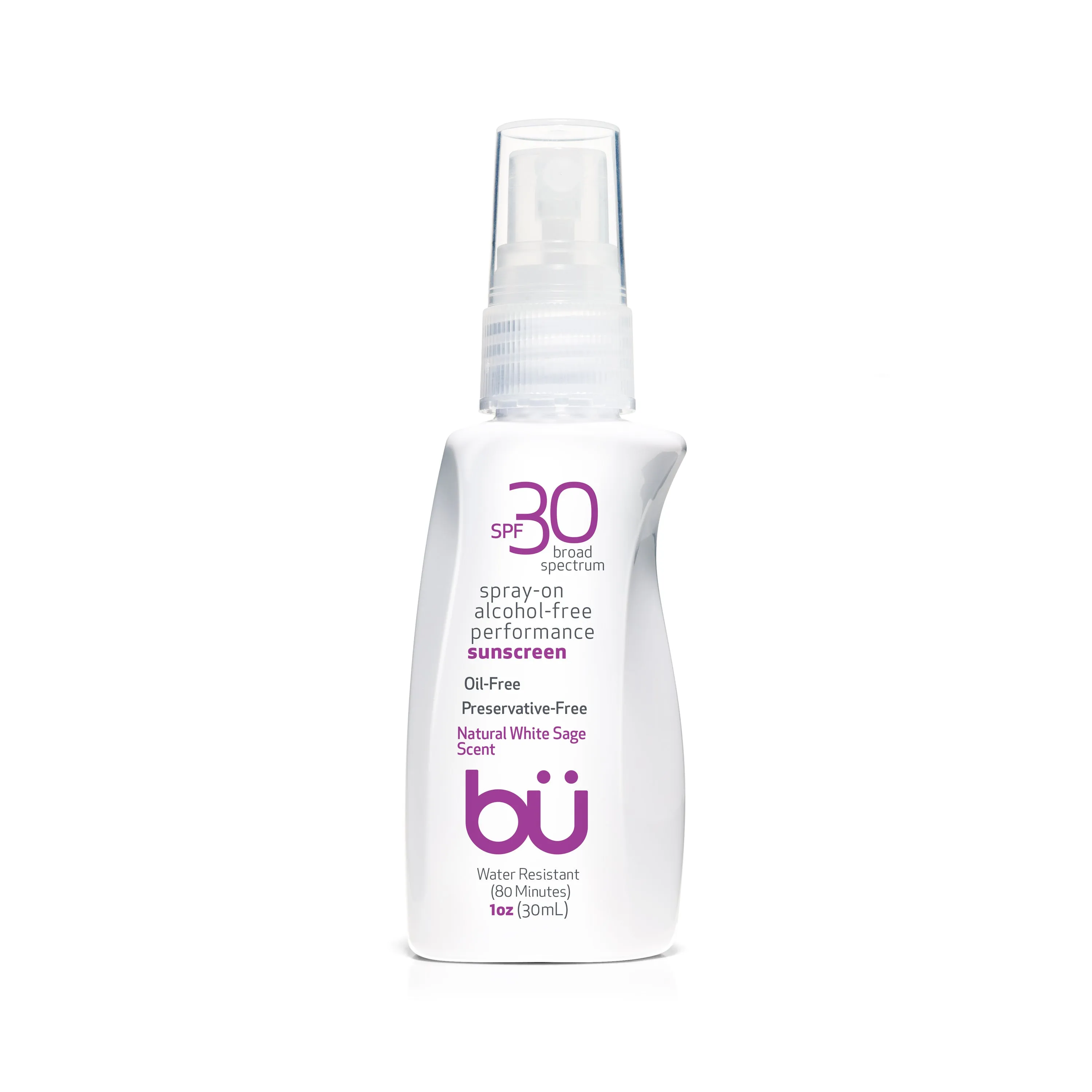 Bu SPF 30 Ultrafine WOWmist Sunscreen - White Sage