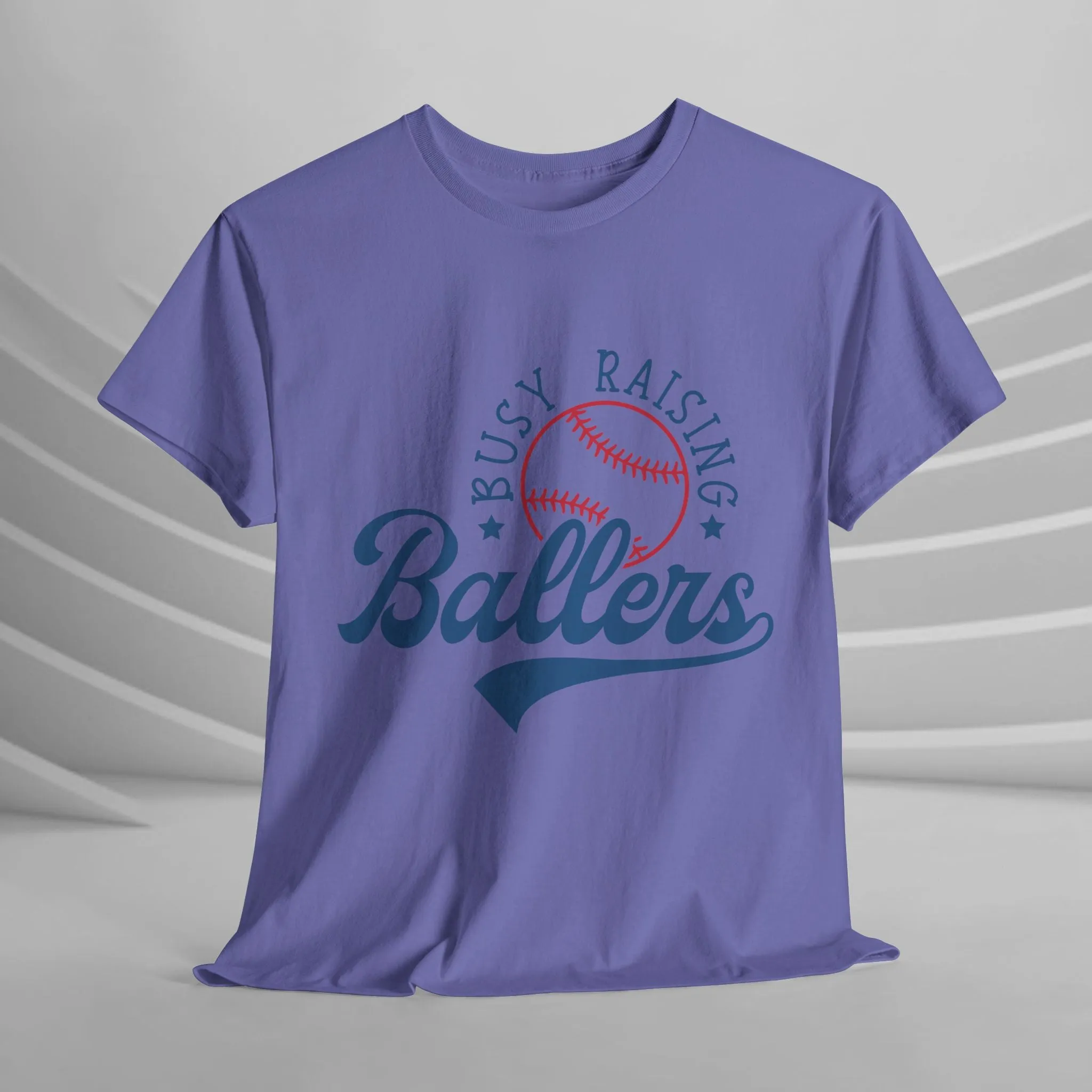 Busy Raising Ballers Unisex Heavy Cotton Tee