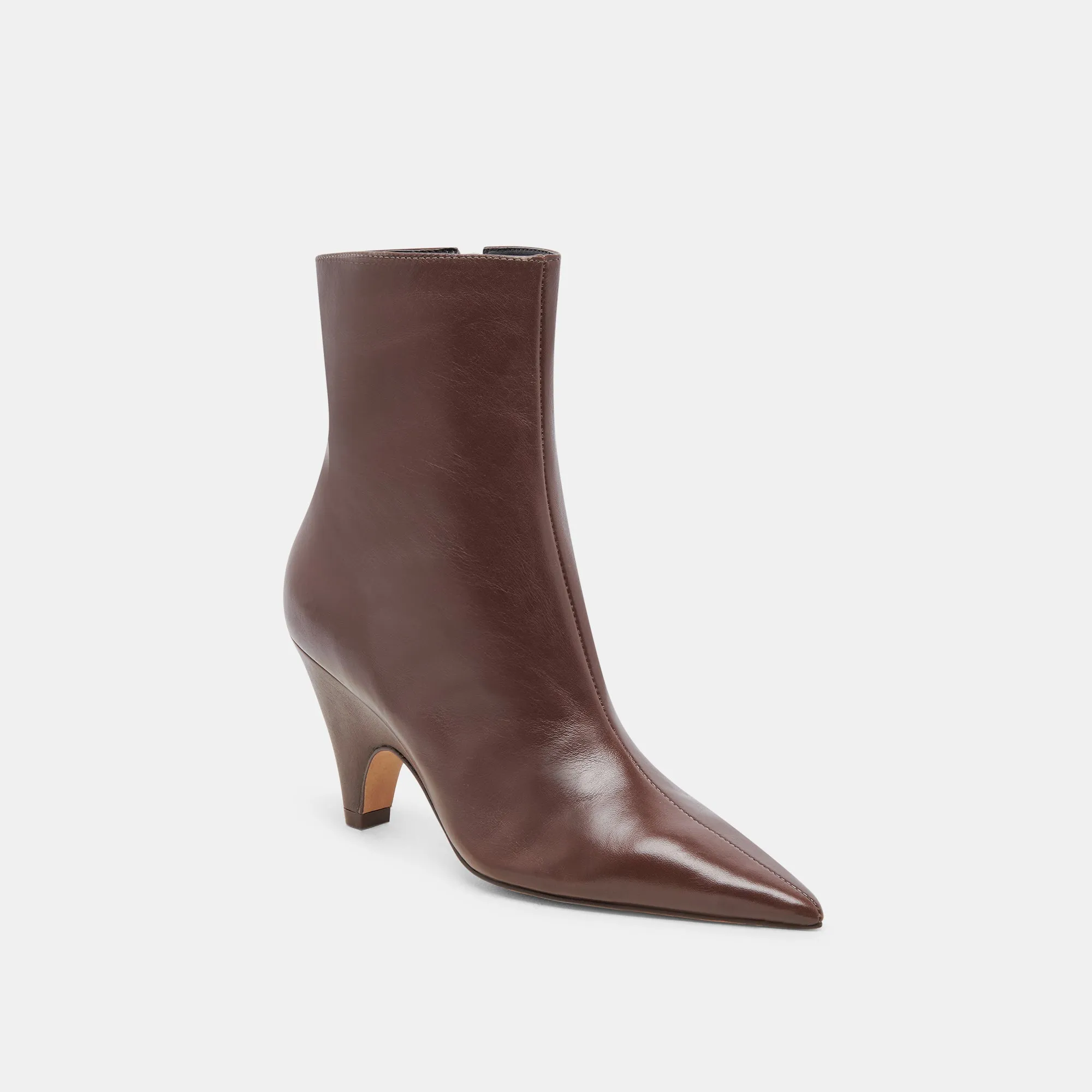 CALICO BOOTIES MAHOGANY LEATHER