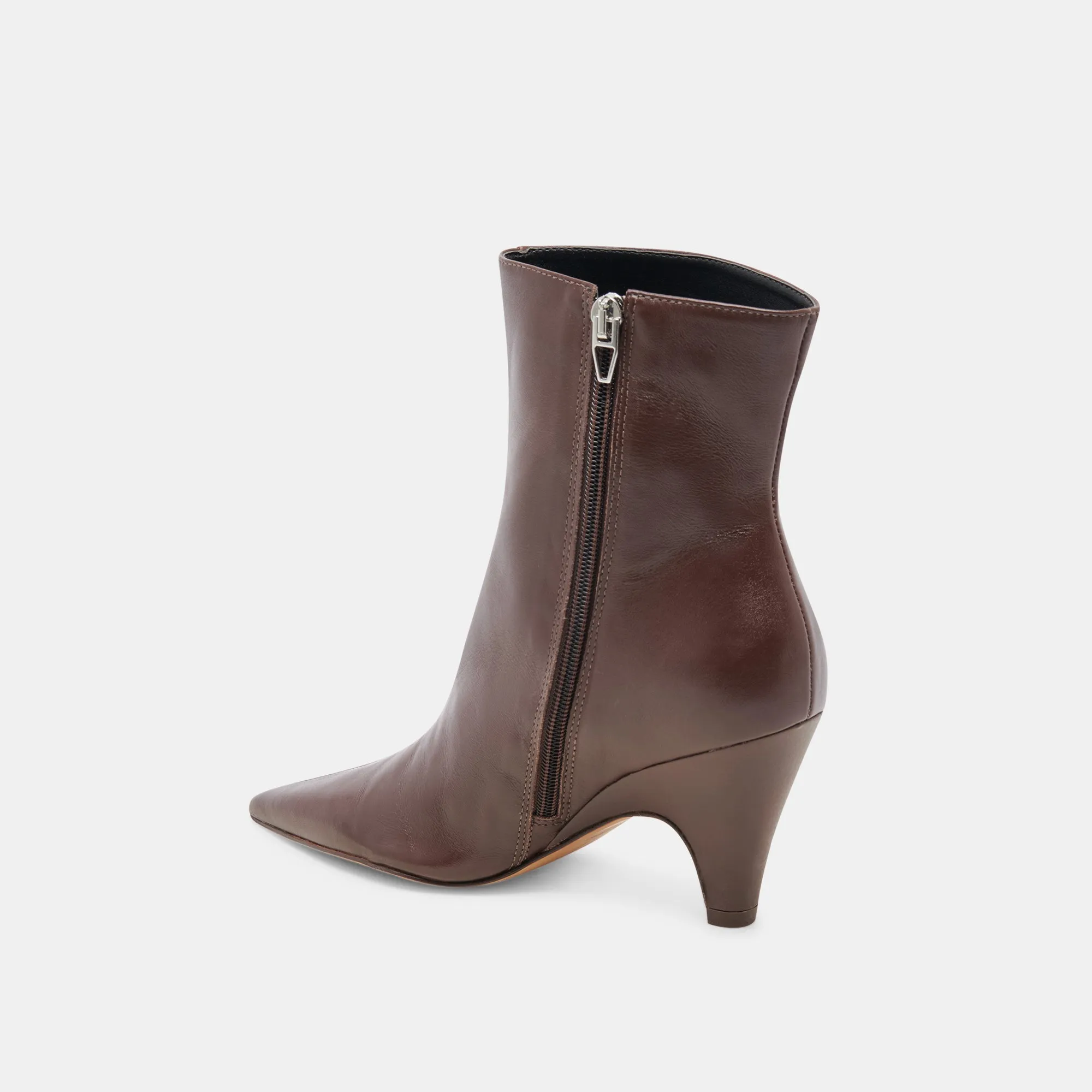 CALICO BOOTIES MAHOGANY LEATHER