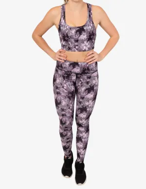 Camo Printed Sports Bra Pink