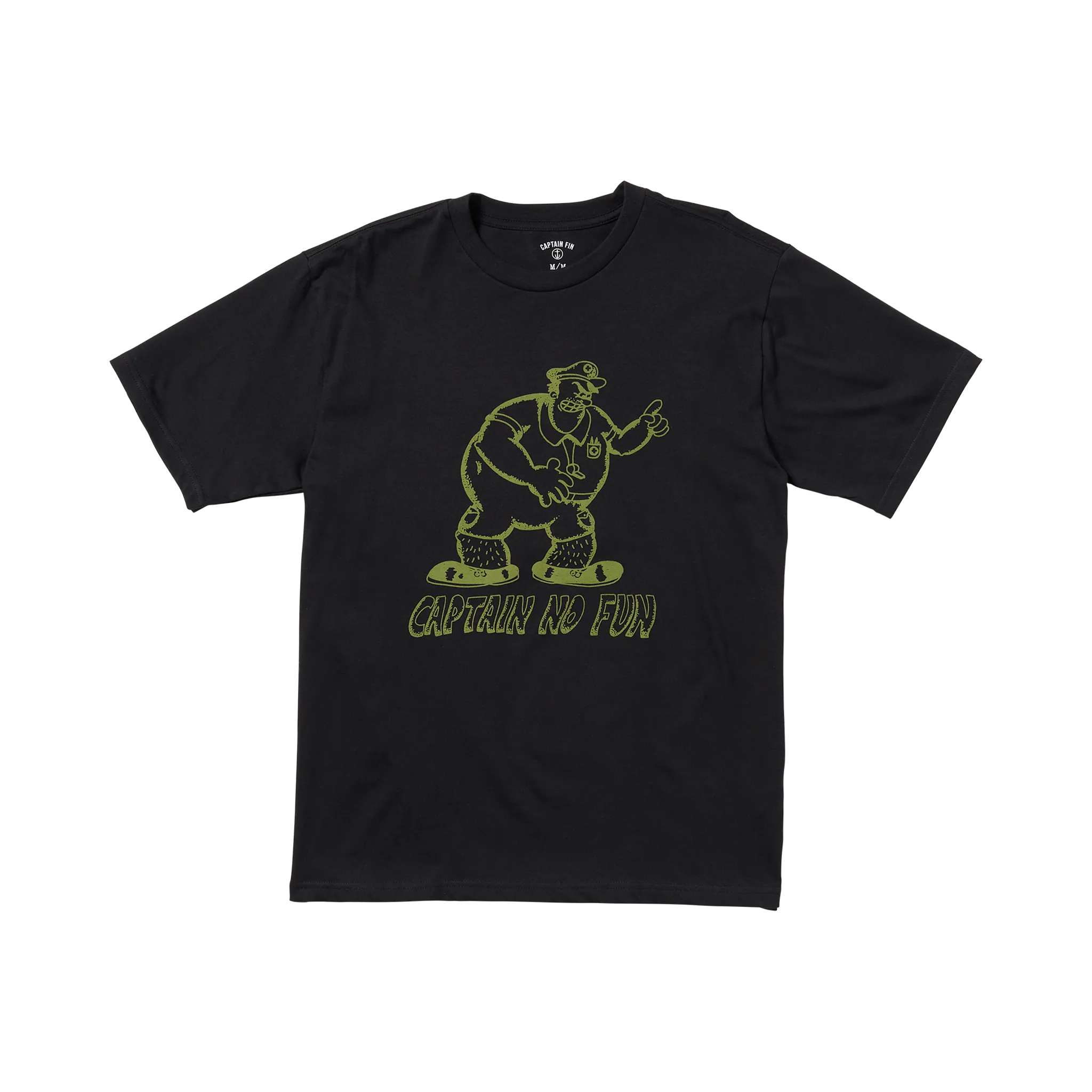 Captain Fun Short Sleeve Tee - Black