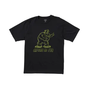 Captain Fun Short Sleeve Tee - Black