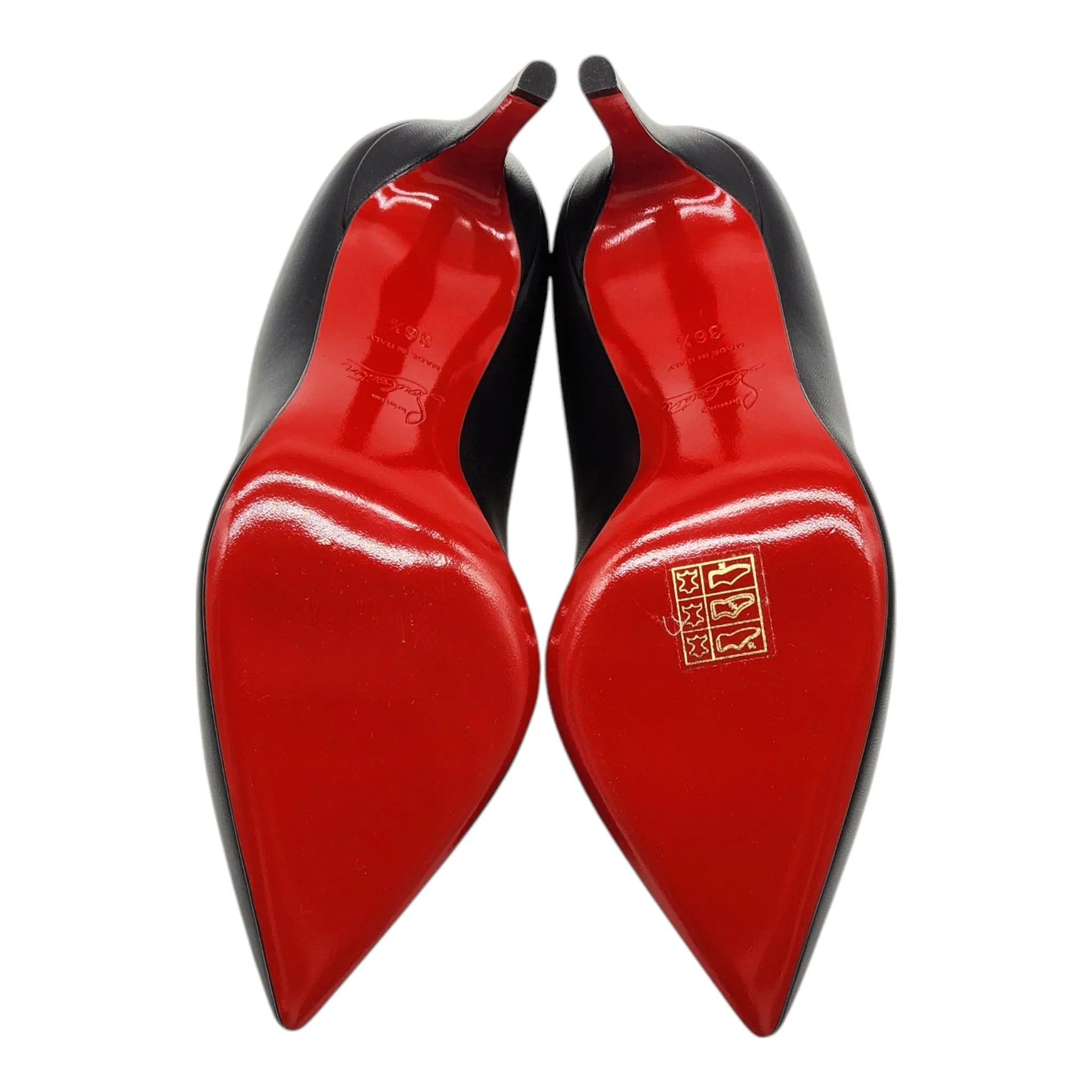 Christian Louboutin Pigalle Pumps 85mm - Nappa Leather - Black 36.5