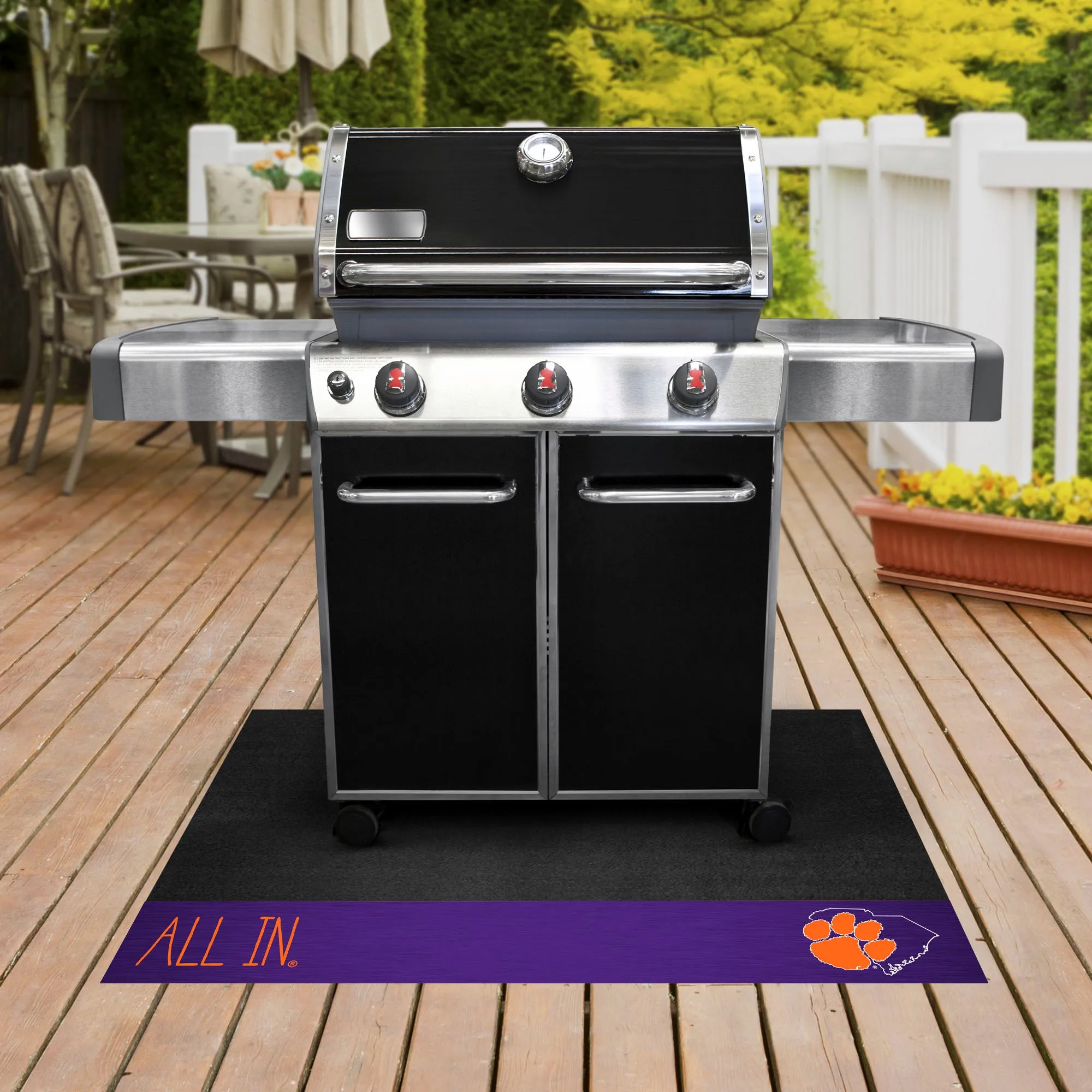 Clemson University Grill Mat - Southern Style