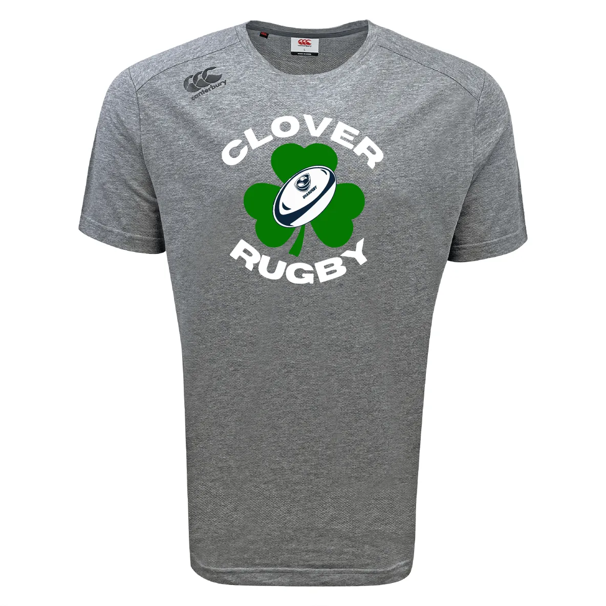 Clover Blue Eagles Rugby Tempo Vapodri T-Shirt by Canterbury