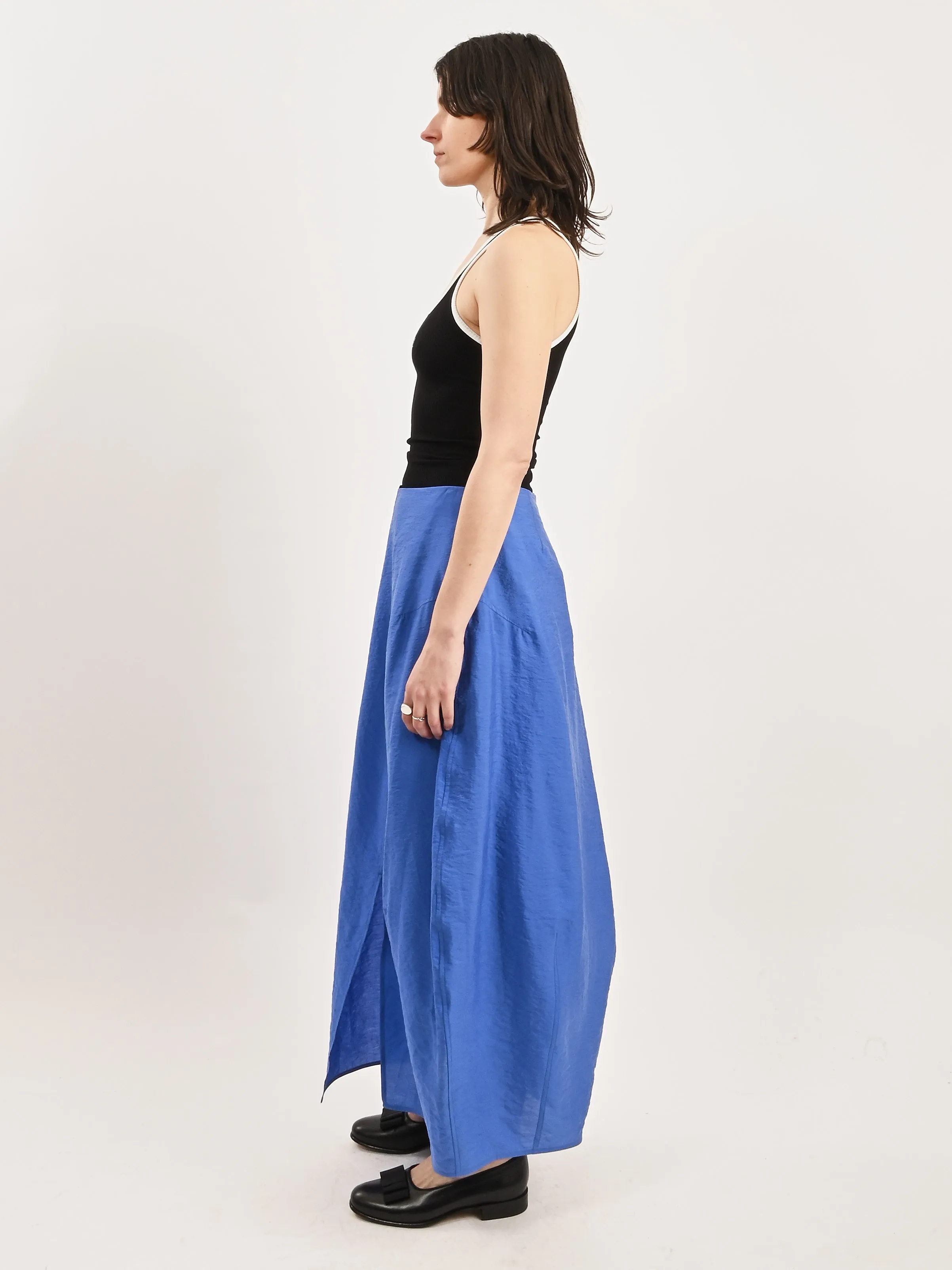 Cobalt Parachute Skirt