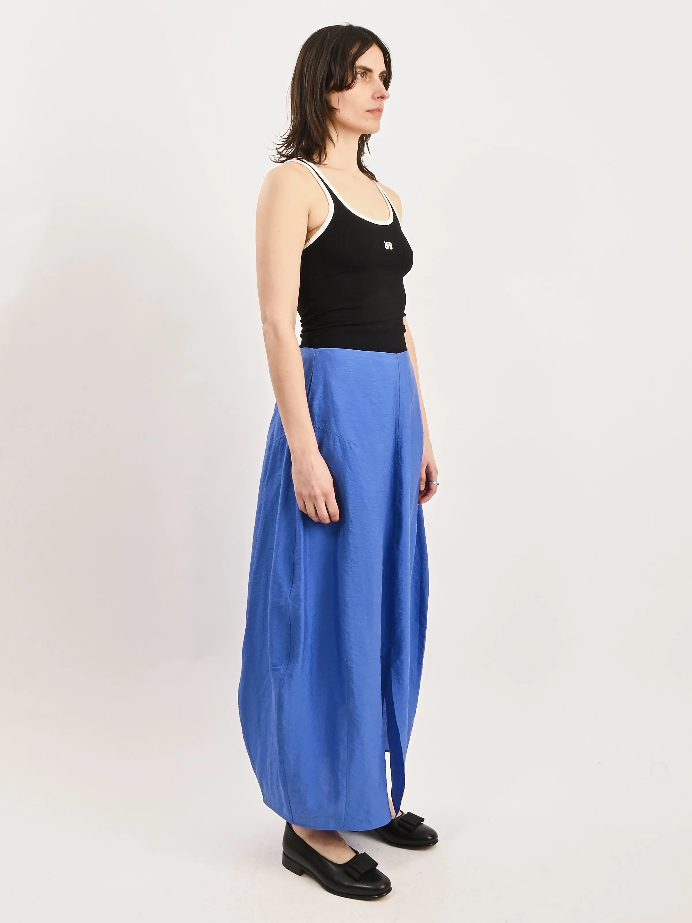 Cobalt Parachute Skirt