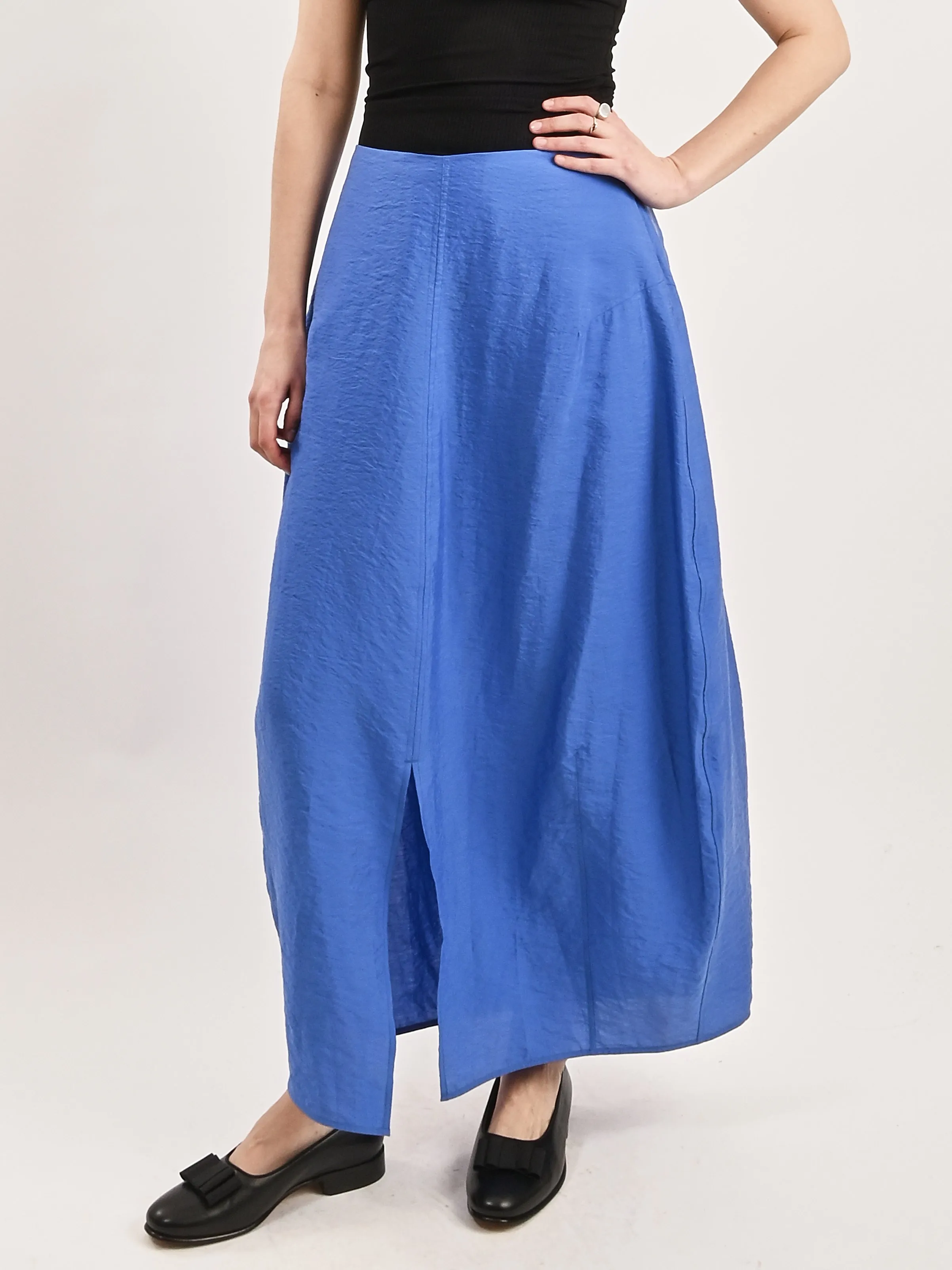Cobalt Parachute Skirt