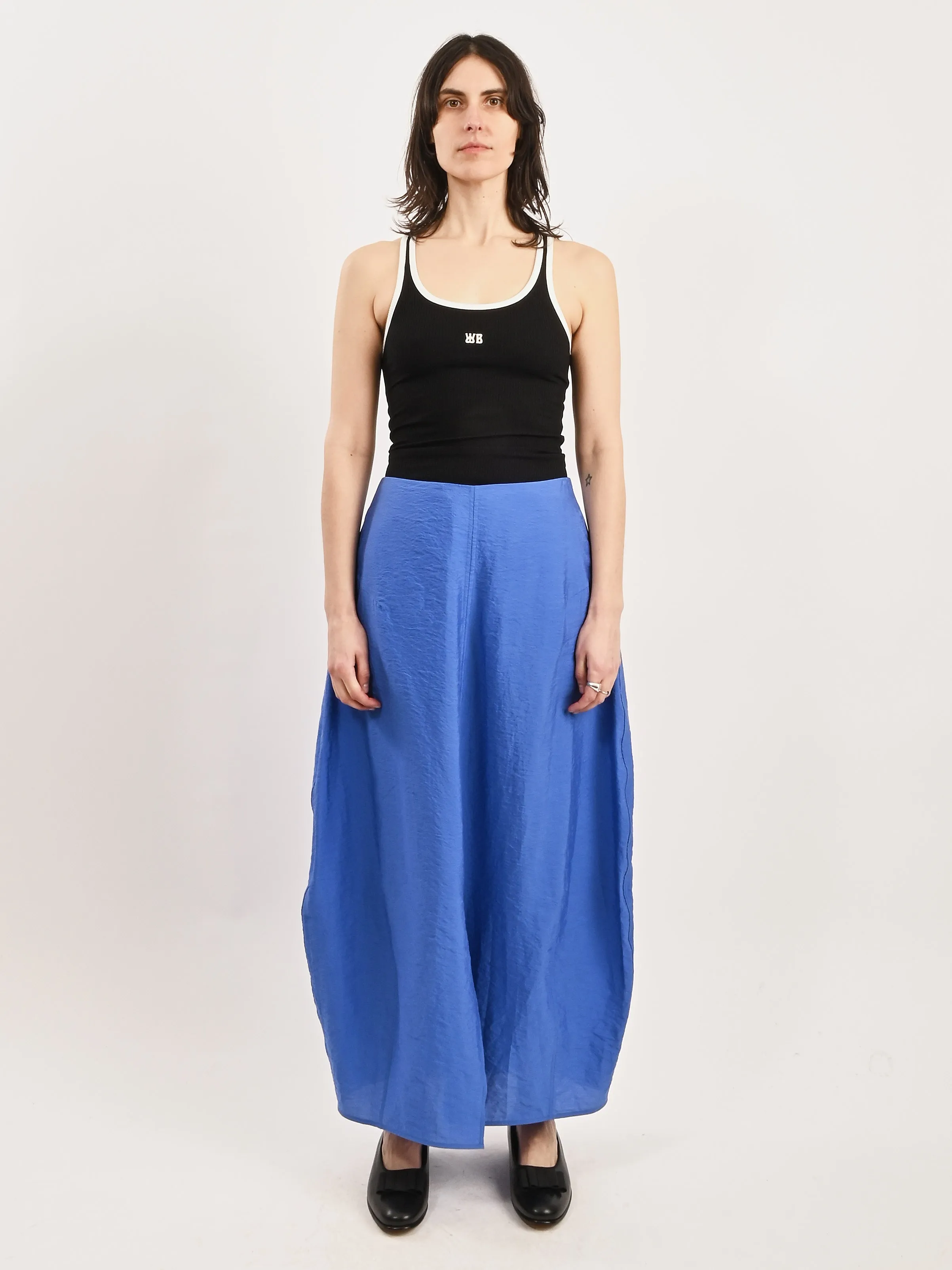 Cobalt Parachute Skirt