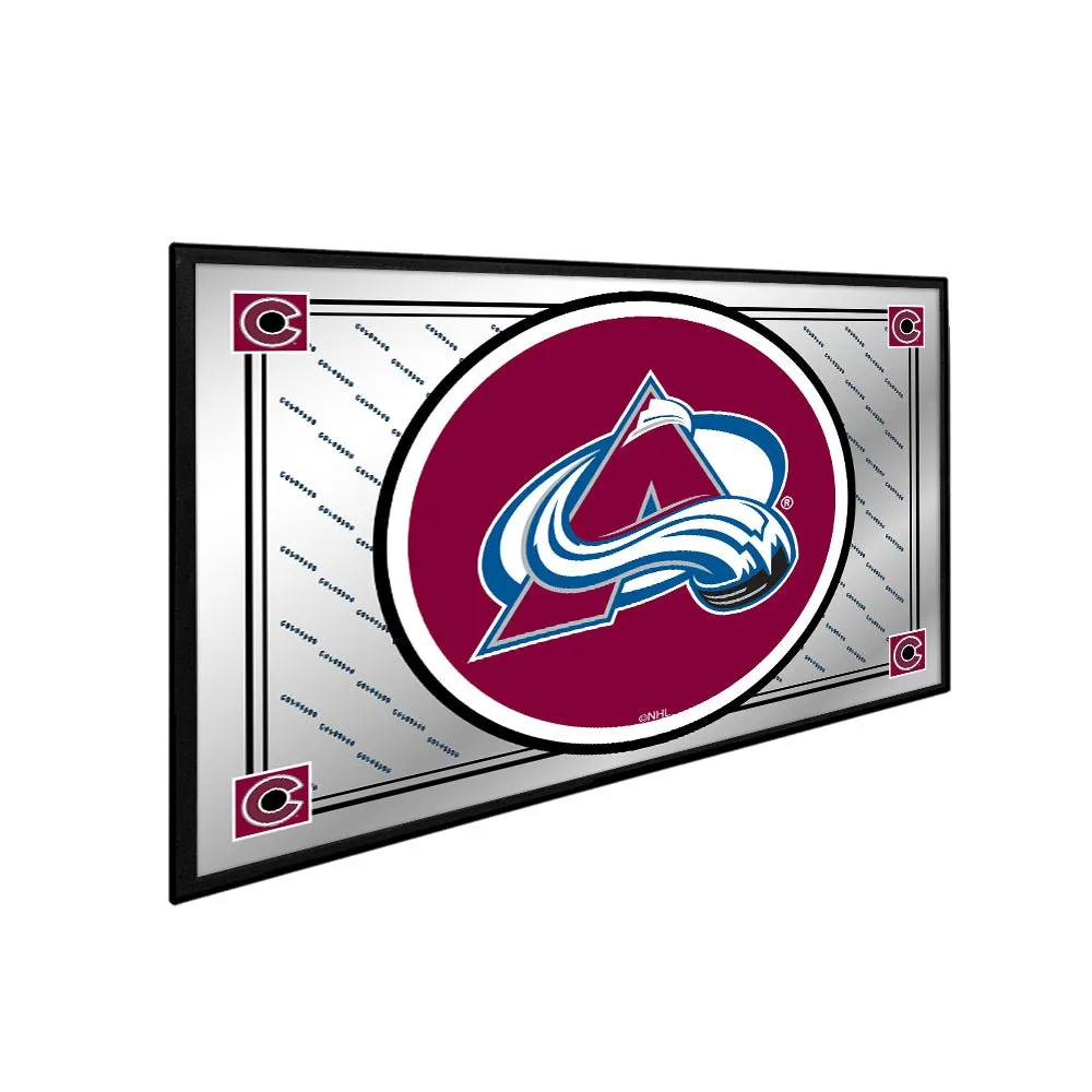 Colorado Avalanche: Team Spirit - Framed Mirrored Wall Sign
