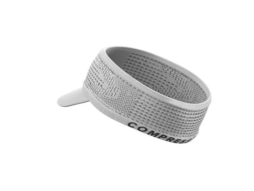 Compressport Unisex's Spiderweb Headband ON/OFF - White