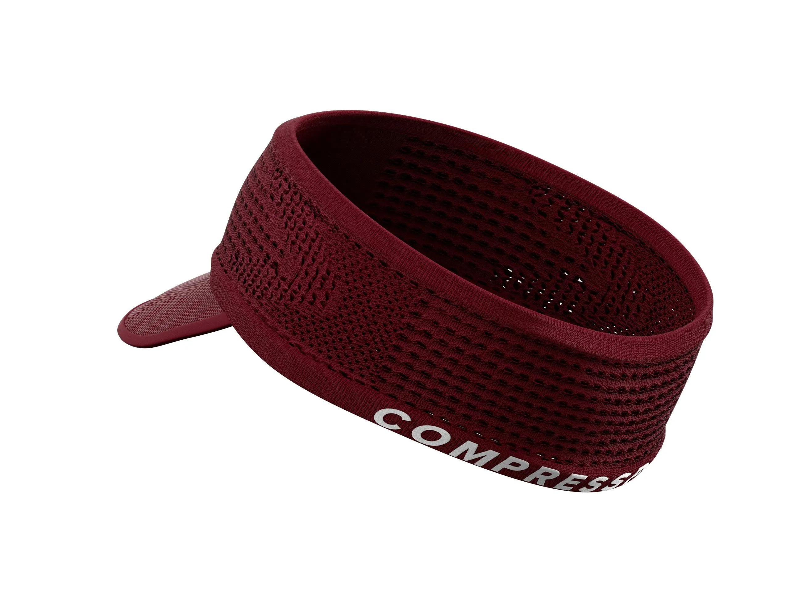Compressport Unisex's Spiderweb Headband ON/OFF Zinfandel - CU00006B_306